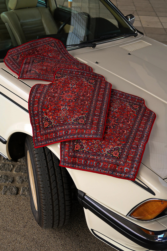 ZarMat™ Universal Fit Persian Rug Car Mats – Non-Slip, Easy Clean, Stylish Upgrade